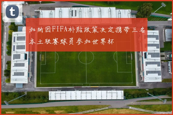 加纳因FIFA补贴政策决定携带三名本土联赛球员参加世界杯