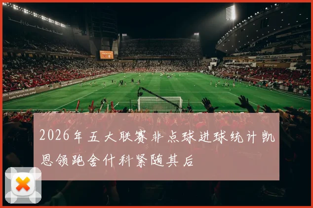 2026年五大联赛非点球进球统计凯恩领跑舍什科紧随其后